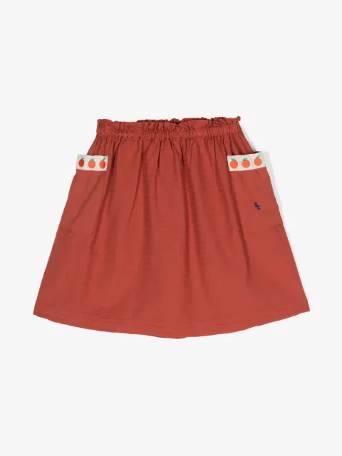 Bobo Choses embroidered-monogram skirt