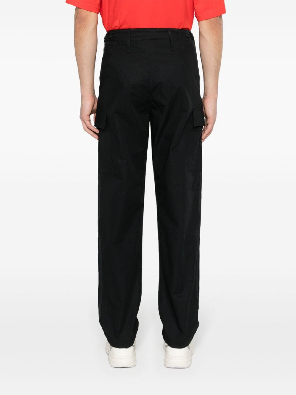 Shop Adidas Originals Premium Essentials Cargo Trousers In Black