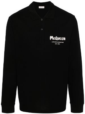 Alexander mcqueen hotsell black polo