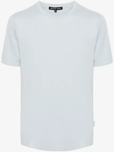 Michael Kors round-neck ribbed-knit T-shirt