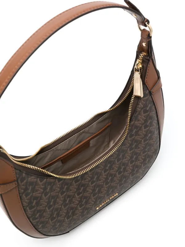 Michael Michael Kors Small Preston Shoulder Bag Brown FARFETCH CA