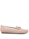 Michael Michael Kors Juliette logo-print loafers - Pink
