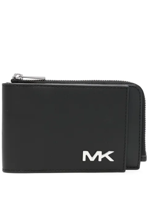 Michael Kors cartera con placa del logo