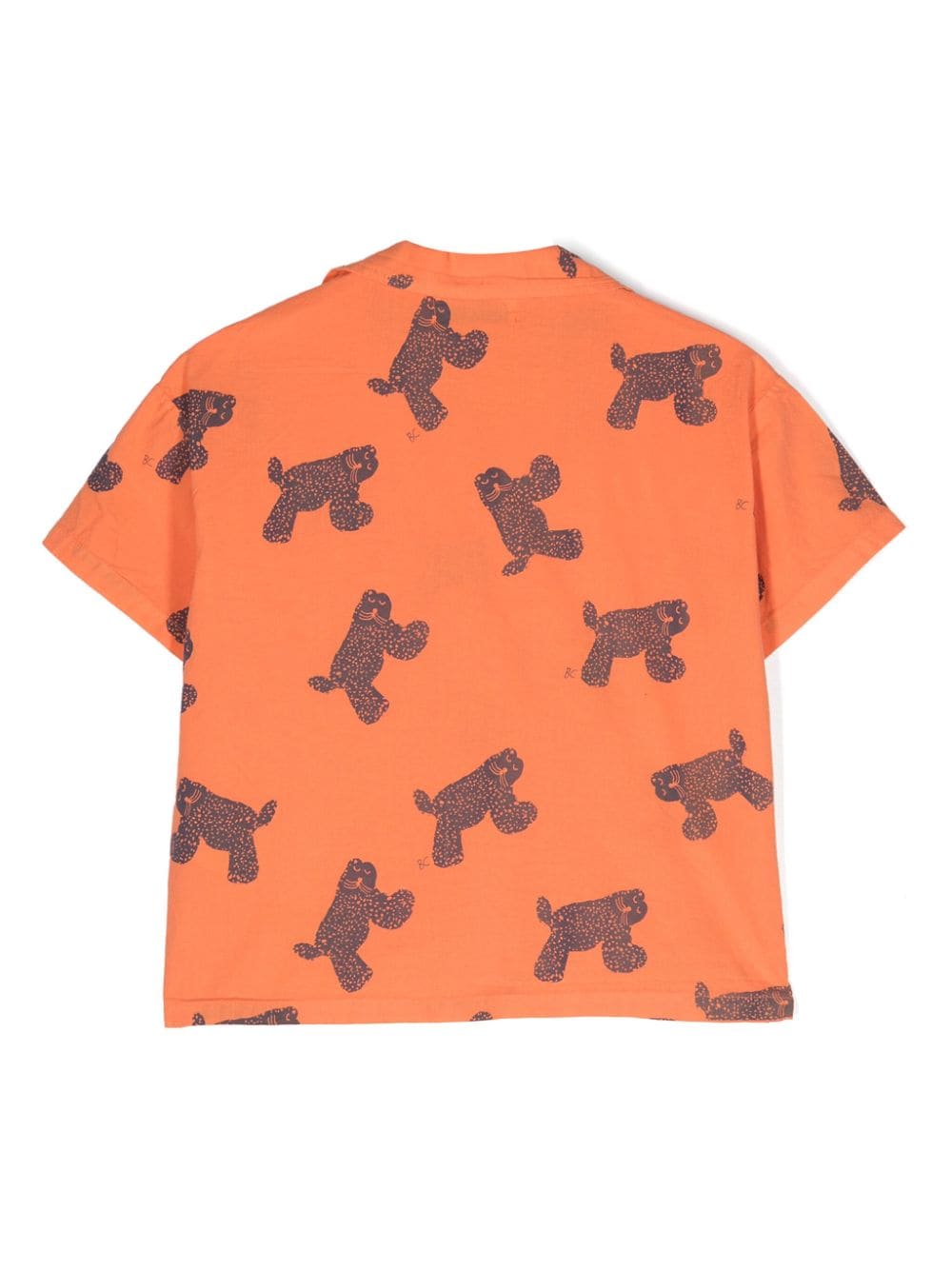 Bobo Choses Bowlingshirt met print Oranje