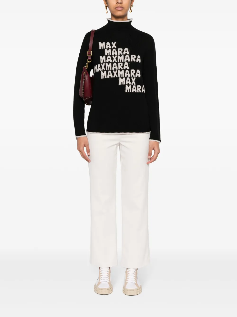 'S Max Mara Gebreide trui - Zwart