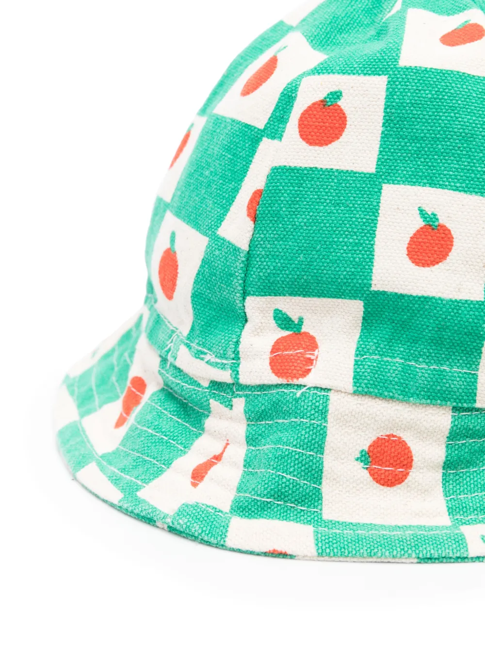 Bobo Choses Vissershoed met print - Beige