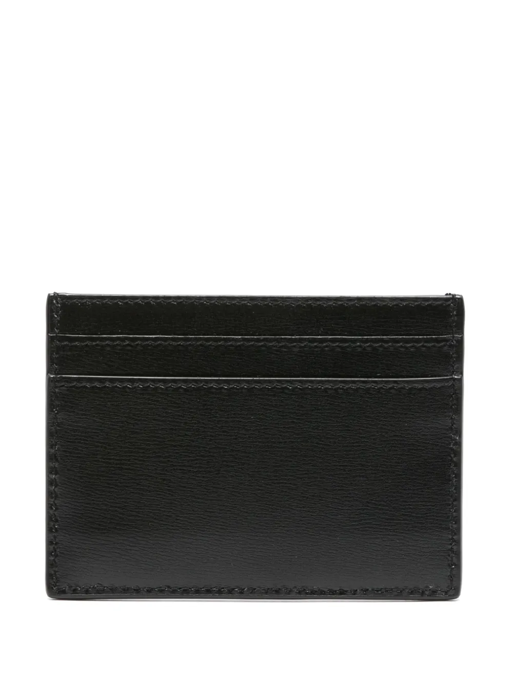 Saint Laurent Pre-Owned Leren pasjeshouder - Zwart