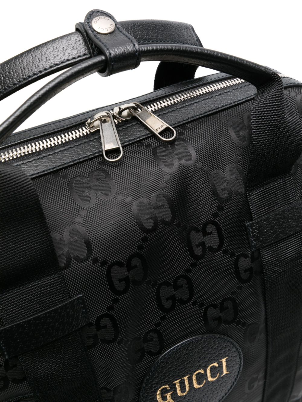 Pre-owned Gucci Off The Grid Backpack In Black
