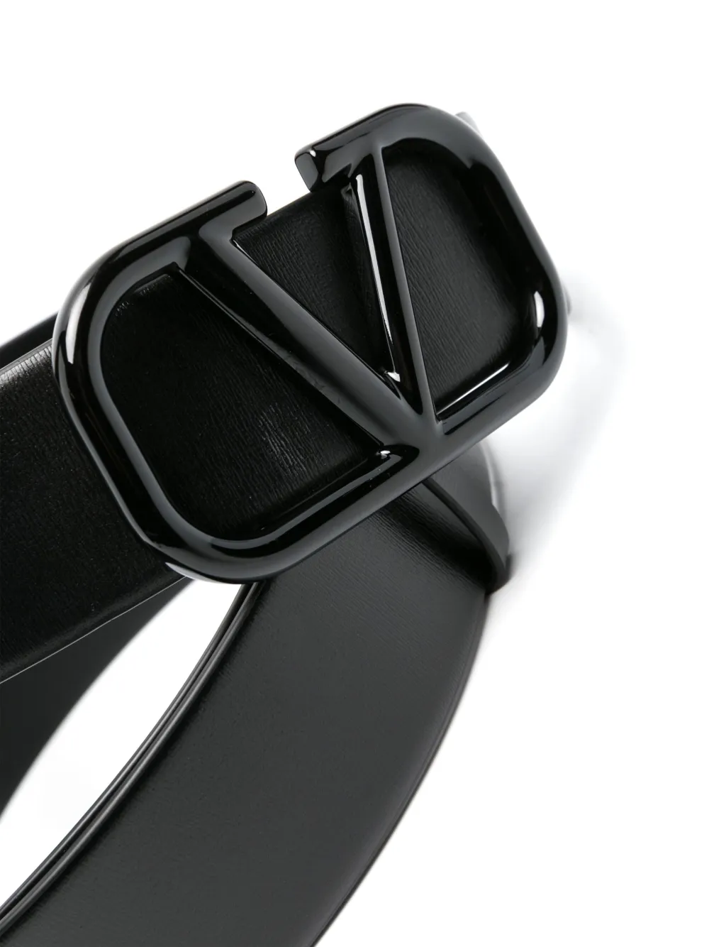 Valentino Garavani Pre-Owned Leren riem - Zwart