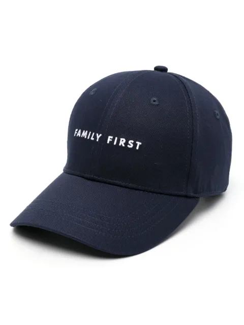 Family First embroidered-logo twill cap