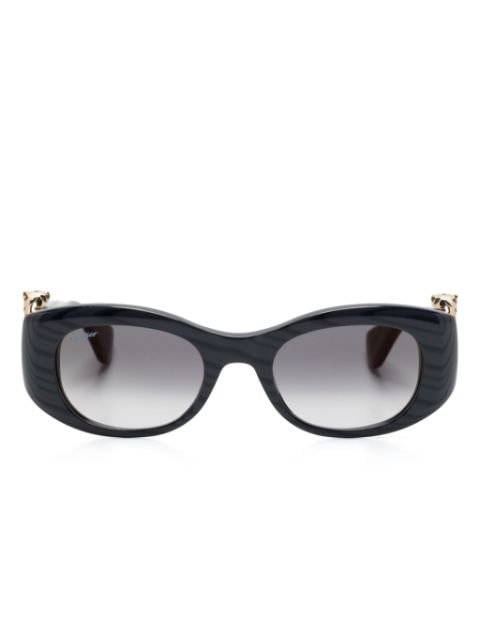 Cartier Eyewear Panthère de Cartier rectangle-frame sunglasses