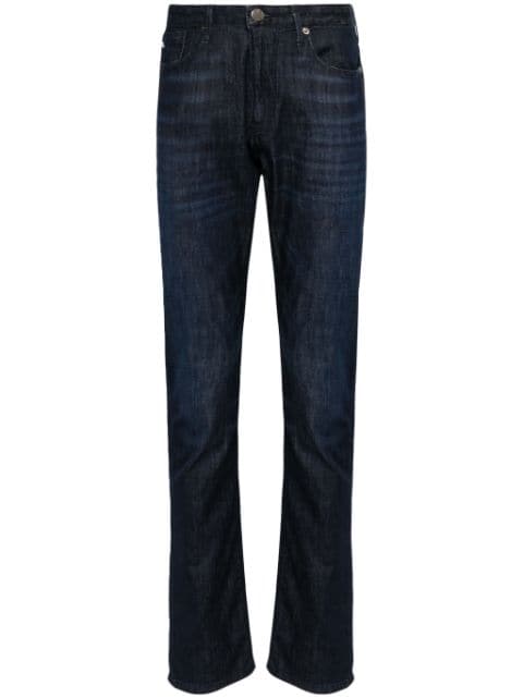 Emporio Armani mid-rise slim-fit jeans