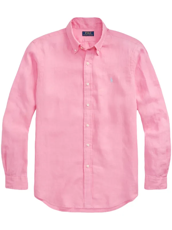 Light pink ralph lauren polo shirt online