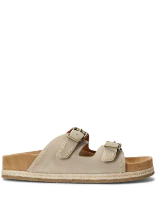 Polo by Ralph Lauren Suede Sandal/Slip-on Made in England by Sanders Polo Ralph Lauren Suede Sandals for Men for sale | eBay main image 3