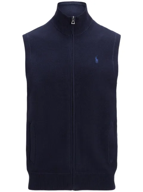 Polo Ralph Lauren Polo Pony-embroidered knitted gilet
