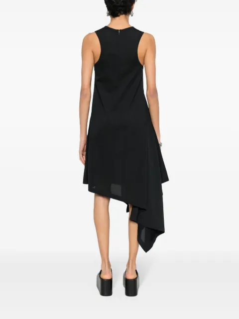 Y-3 draped asymmetric dress IV8226 - 3