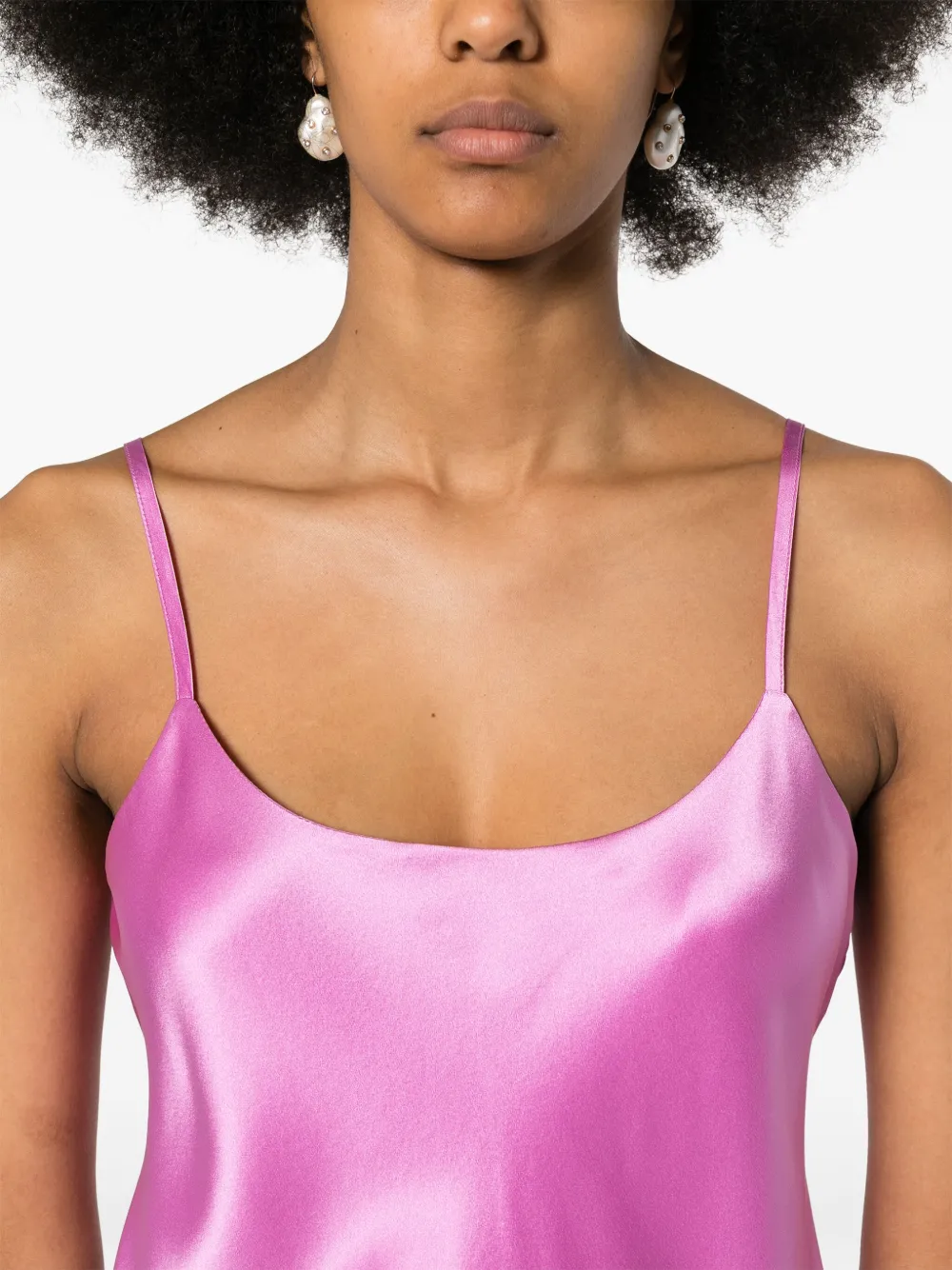 Max Mara Zijden tanktop Roze