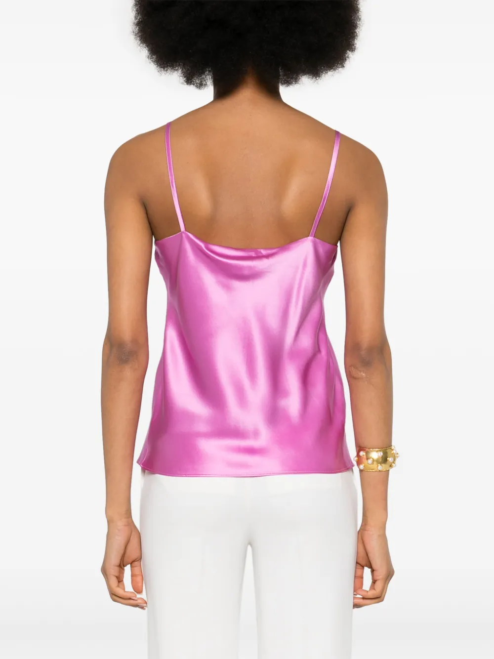 Max Mara Zijden tanktop Roze