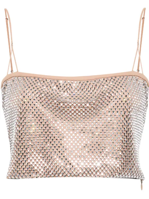 Giuseppe Di Morabito crystal-embellished top