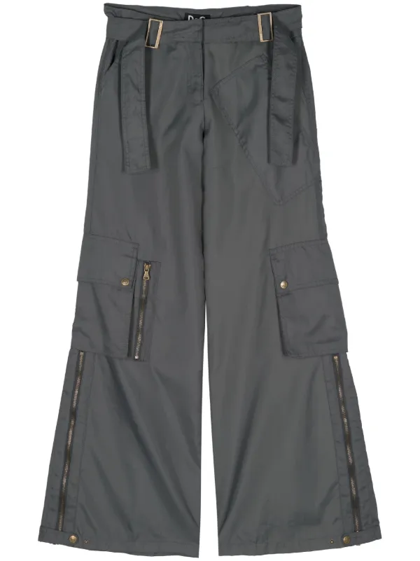 Dolce & Gabbana Pre-Owned 2000s ワイドパンツ | ブルー