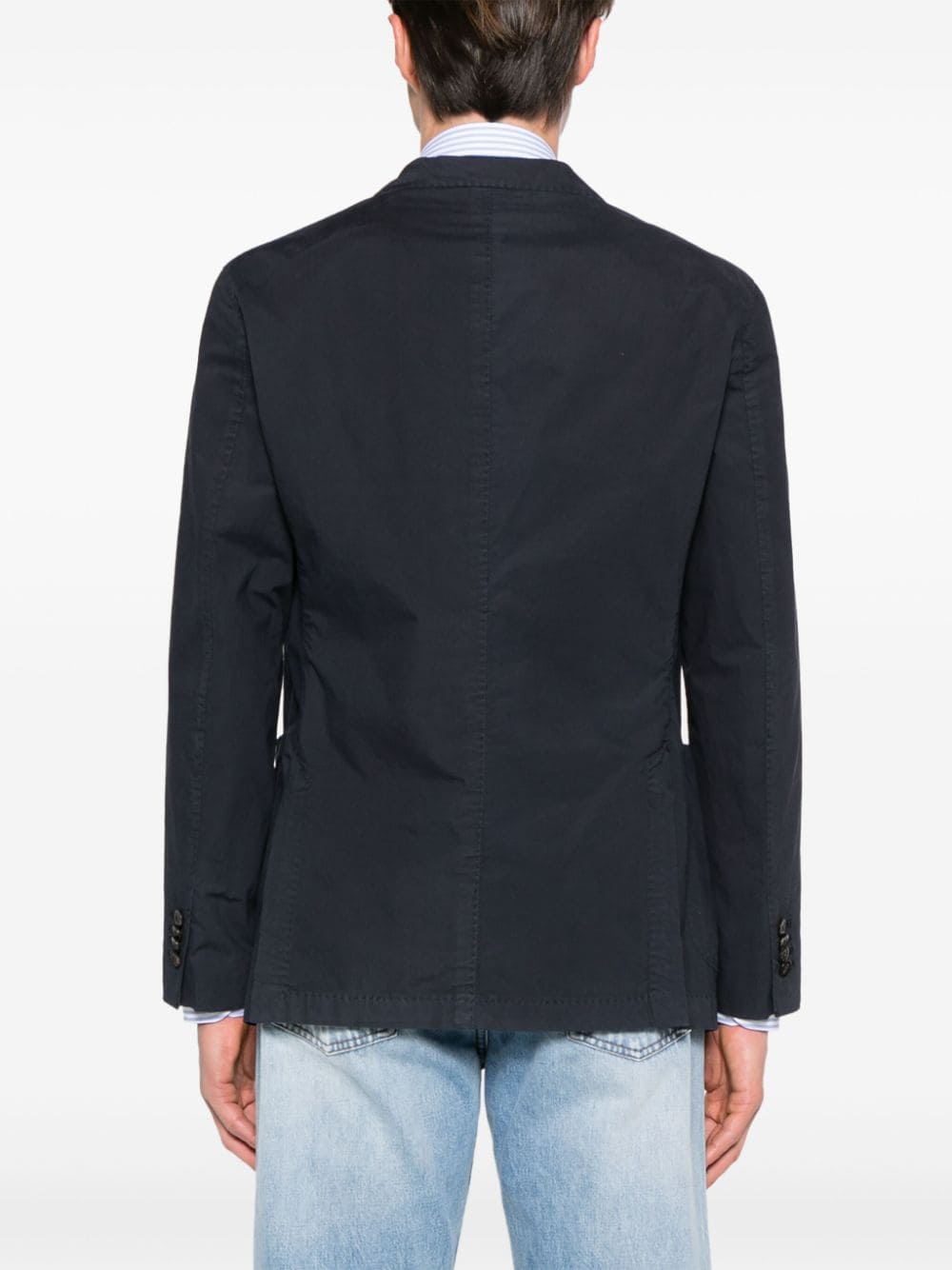 Shop Boglioli K-jacket Single-breasted Blazer In Blue