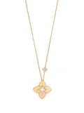 Roberto Coin 18kt rose gold Venetian Princess diamond necklace - Pink