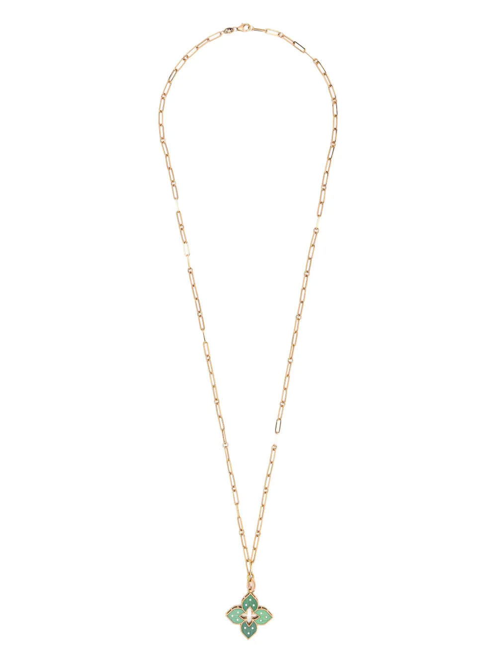 Roberto Coin Venetian Princess ダイヤモンド ネックレス 18Kローズゴールド | ピンク | FARFETCH JP