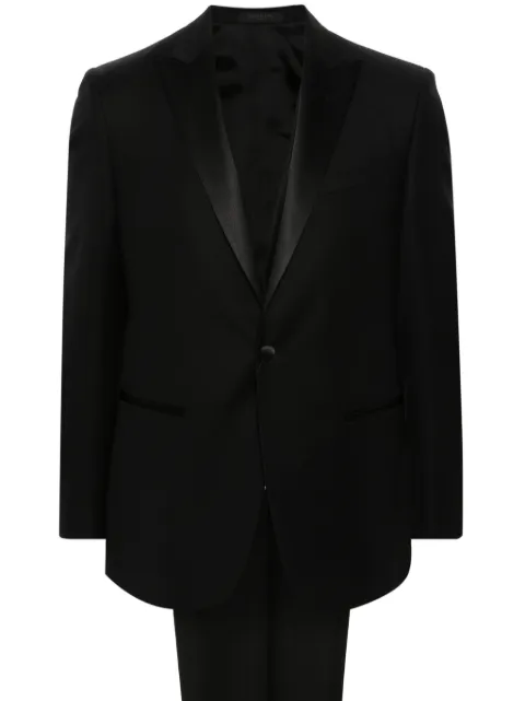 Corneliani single-breasted wool suit