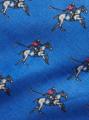 Polo bow tie outlet with horses