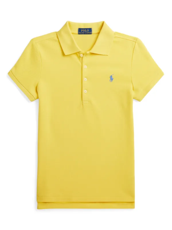 Ralph Lauren Kids Polo Pony embroidered Polo Top Farfetch