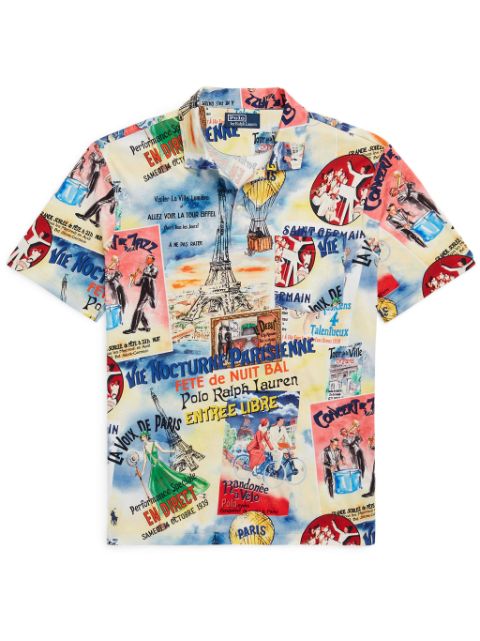 Polo Ralph Lauren graphic-print polo shirt Men