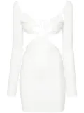Amazuìn Azhar cut-out minidress - White