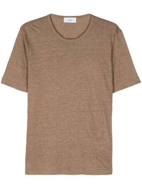 Lardini mélange linen T-shirt