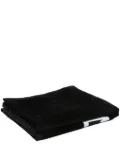 DSQUARED2 logo-jacquard beach towel - Black