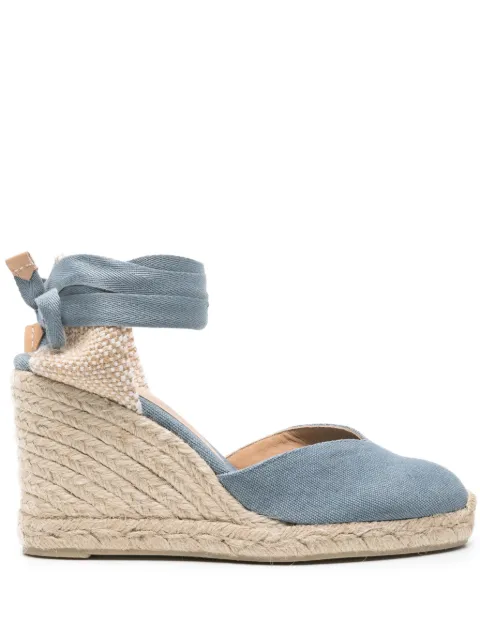 Castañer Chiara 110mm wedge espadrilles
