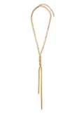 Hzmer Jewelry twist-front snake-chain necklace - Gold