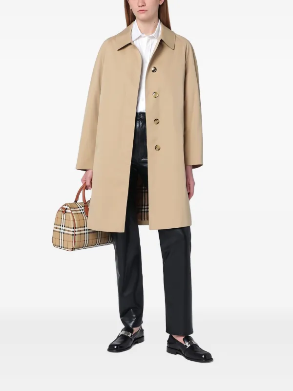 Burberry Camden Heritage Car Trench Coat | Neutrals | FARFETCH