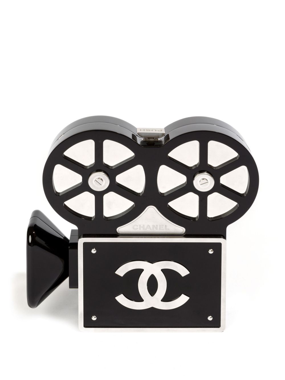 CHANEL Pre-Owned Buonasera Film Projector Minaudière clutch - Zwart
