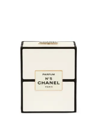 CHANEL Pre-Owned 2021 Nº5 Perfume Clutch Bag | White | FARFETCH MY