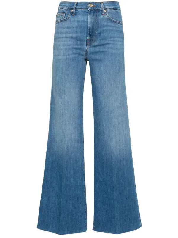 For All Mankind Modern Dojo high-waist Flared Jeans Blue
