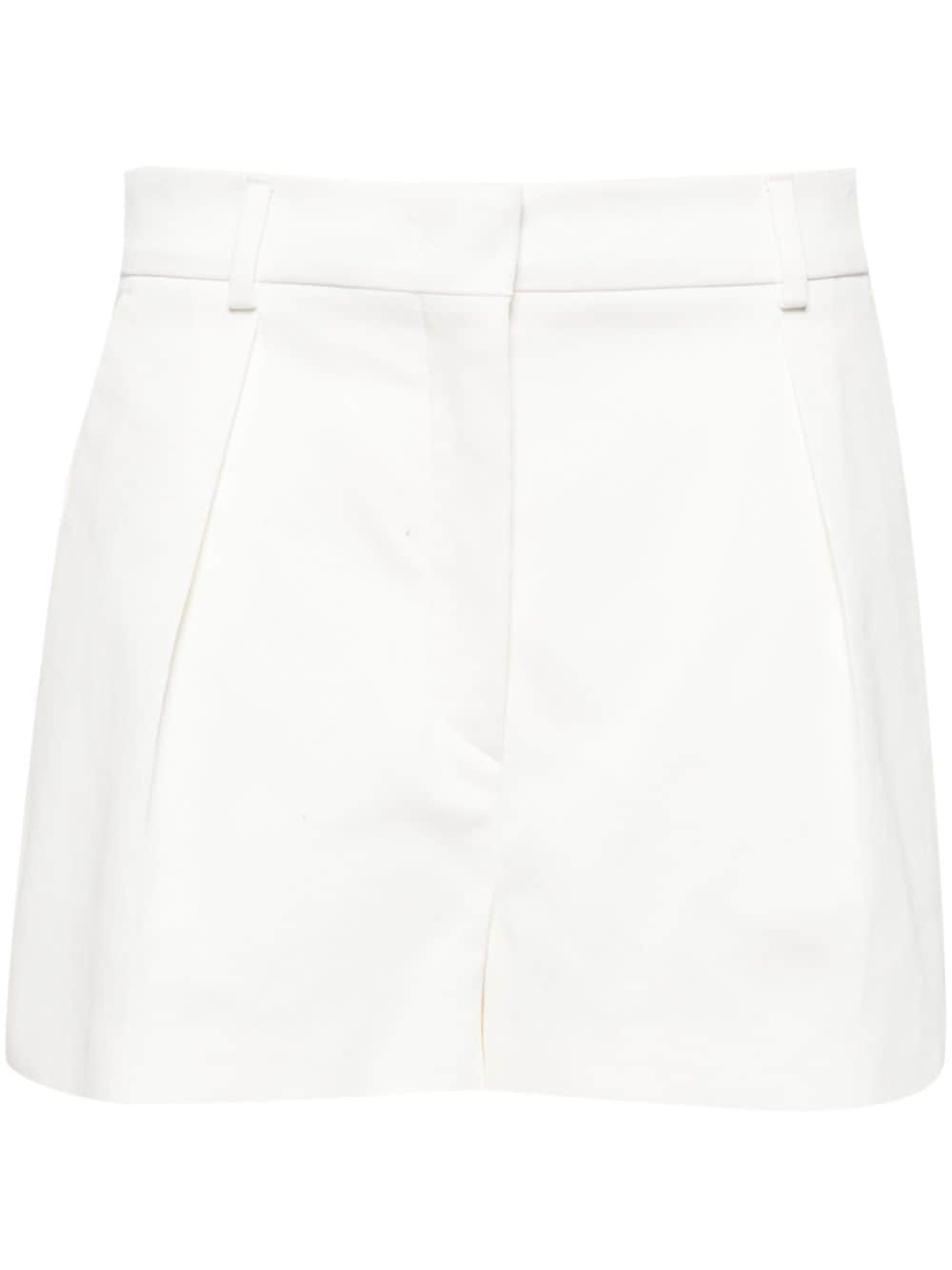 Sportmax Shorts con pieghe - Bianco
