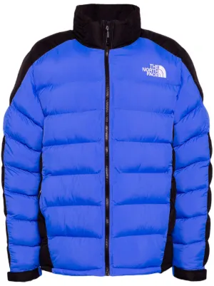 Blue north face bubble jacket on sale