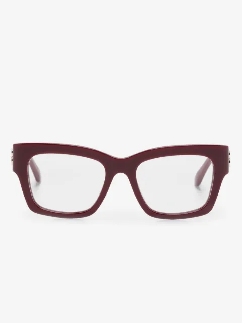 Balenciaga Eyewear lentes con armazón cuadrada y letras del logo