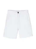 Paolo Pecora Kids dart-detail shorts - White