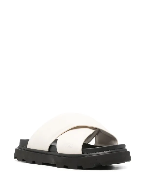 Ugg Capitelle Leather Slides White