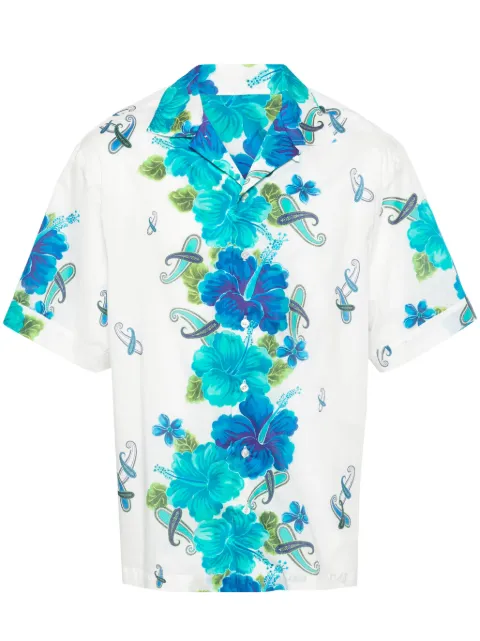 ETRO floral-print cotton shirt
