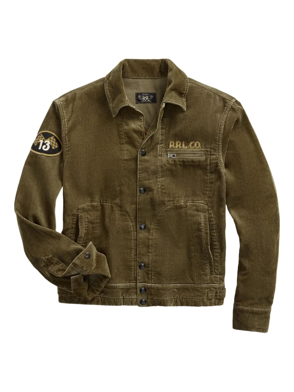 corduroy button-up jacket