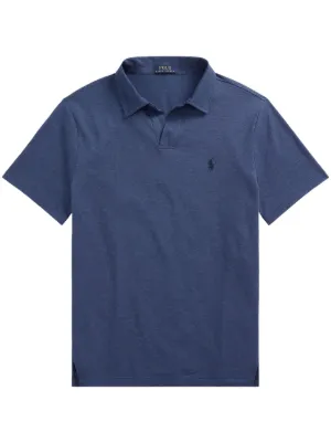 Polo Ralph Lauren terry-textured Polo Shirt | Neutrals | FARFETCH JO