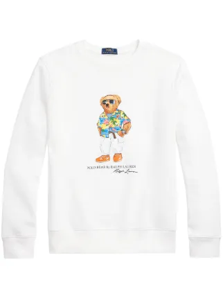 【関税&送料込】Polo Ralph Lauren Cotton Blend Sweatshirt Logo Cotton-Blend Fleece Sweatshirt | Ralph Lauren
