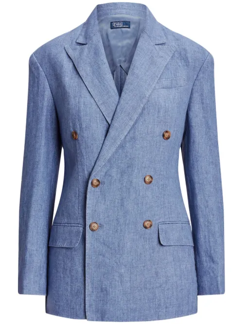 Blazer Delave à boutonnière croisée - Polo Ralph Lauren - Modalova